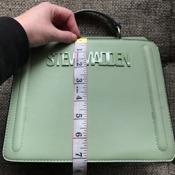 Steve Madden Evelyn / Bevelyn Mint Green Crossbody handbag - Picture 15 of 16